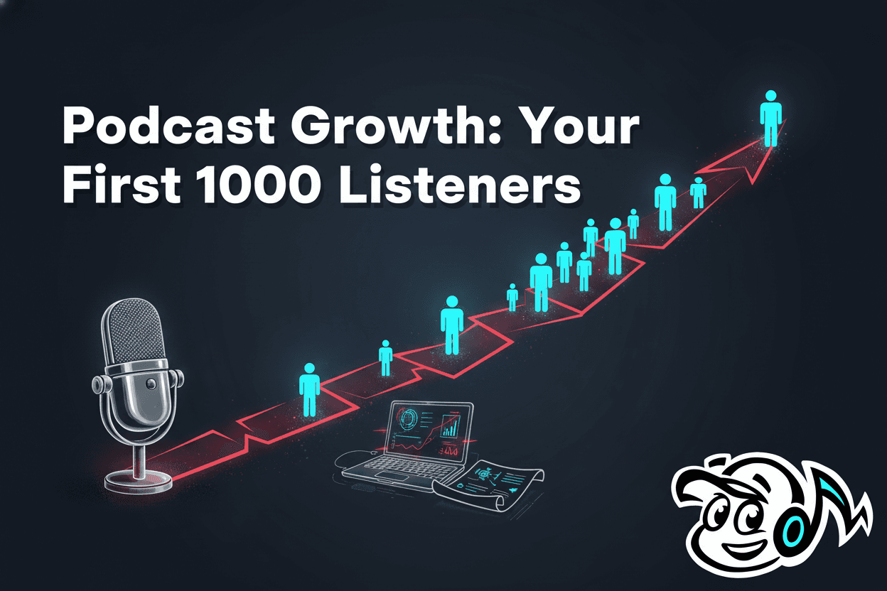 Podcast marketing for beginners: Strategies to reach your first 1000 B2B listeners